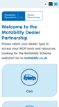 Mobile Screenshot of motabilitydealer.co.uk